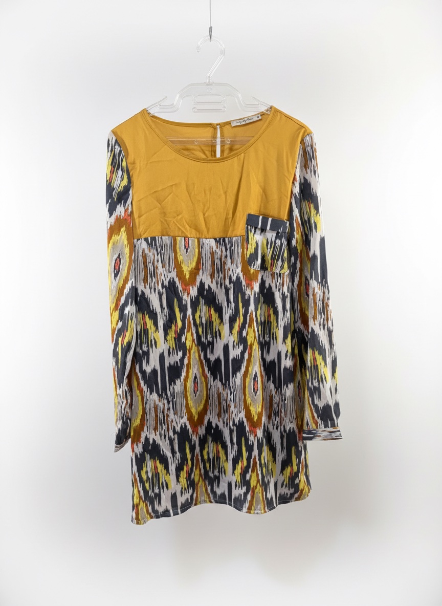 Haut à motifs – Couleurs automnales