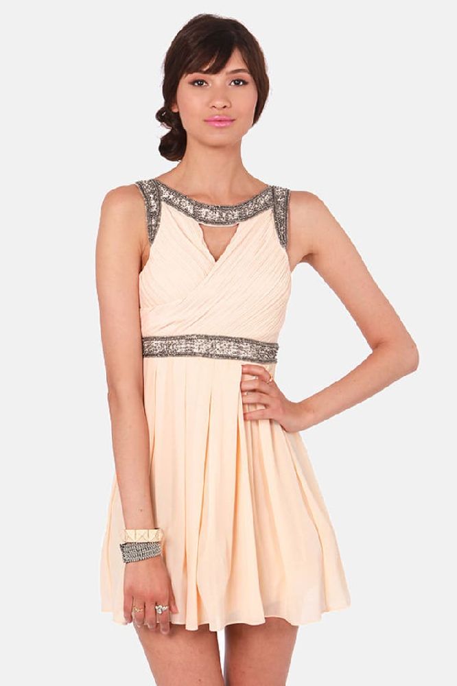 Robe beige t36