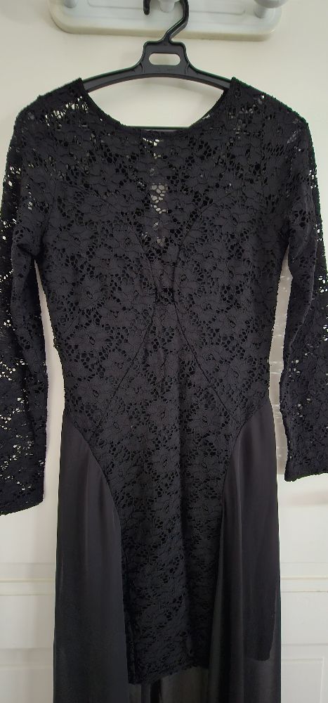 Robe Dentelle Soirée noire 36
