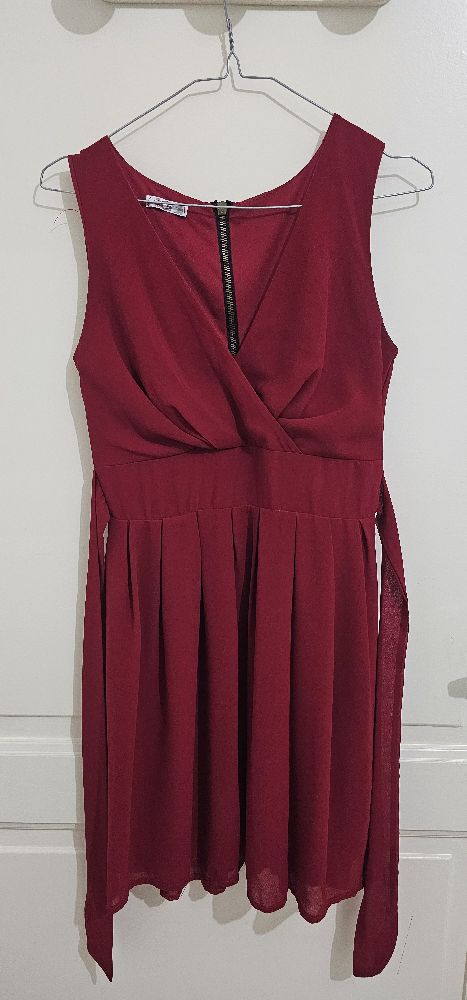 Robe rouge taille S
