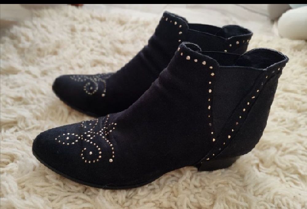 Bottines noir pointure 37