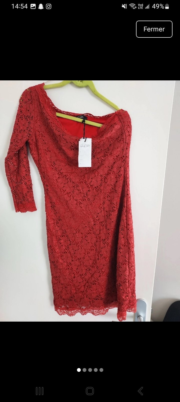 Robe soirées marque Lady Lol