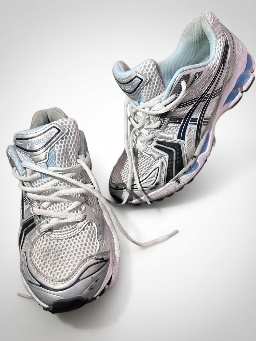 Asics Gel-Kayano (Design Silver & White)