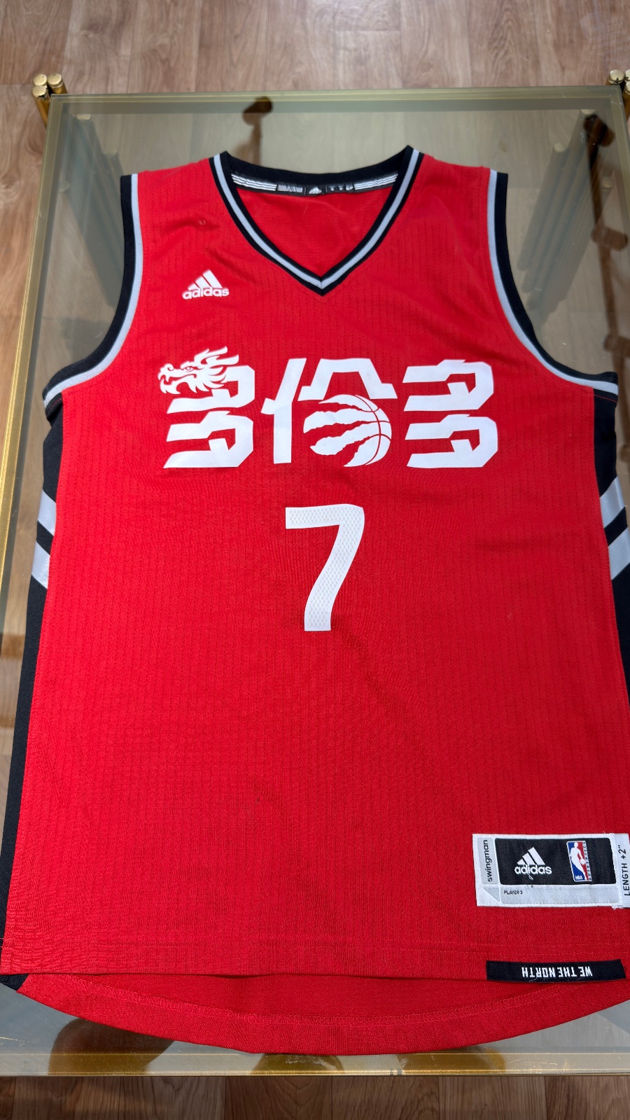 Maillot Toronto Raptors 🏀 édition spéciale rouge ❤️