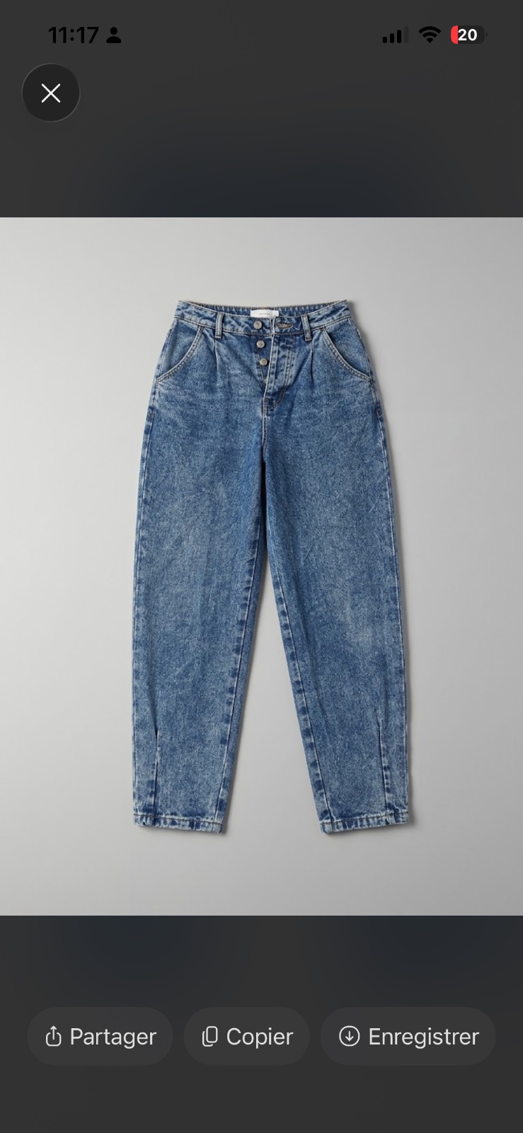 A vendre pantalon jean