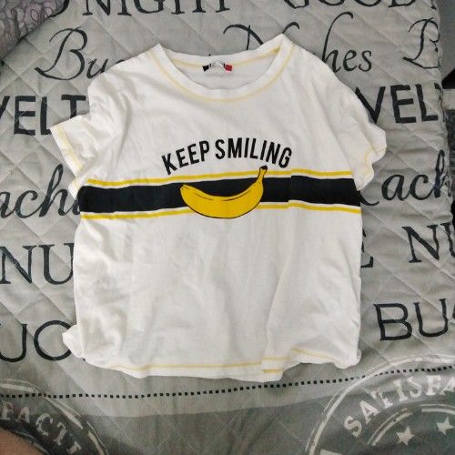 T-shirt Femme Jennyfer Gris - Taille S - Occasion En Parfait état