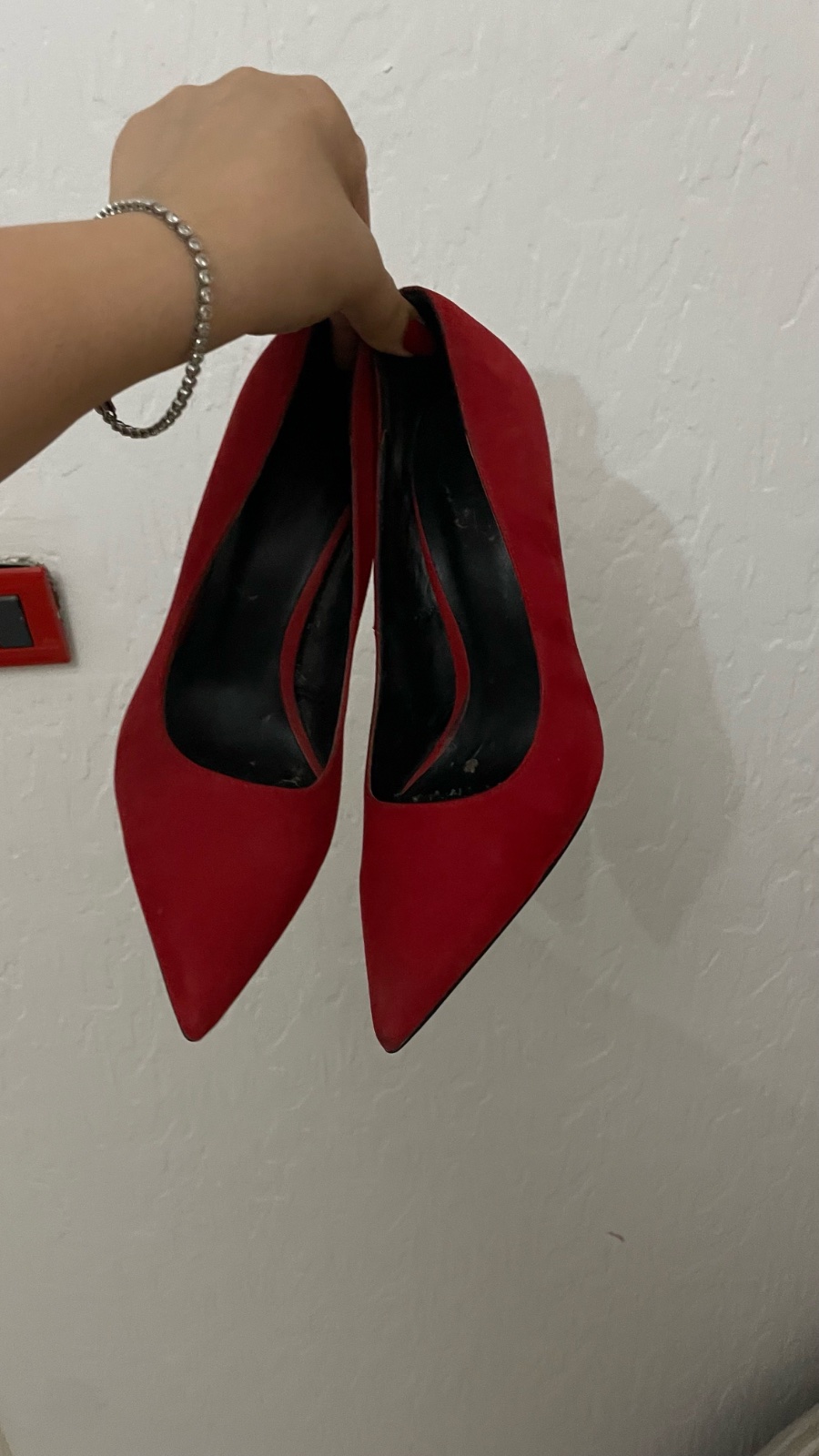 Escarpins Rouge Bershka