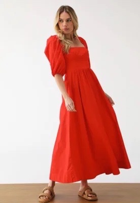 Robe orange 