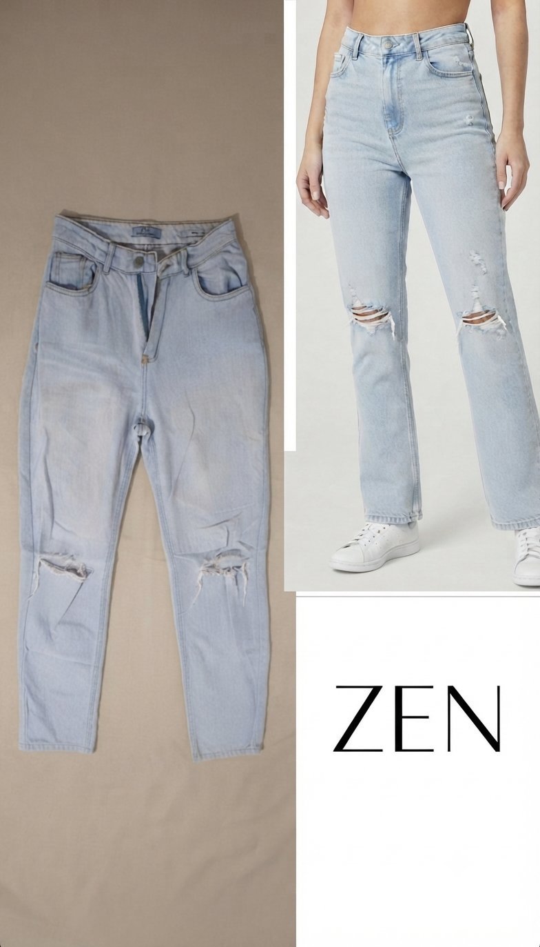 Jeans mom fit