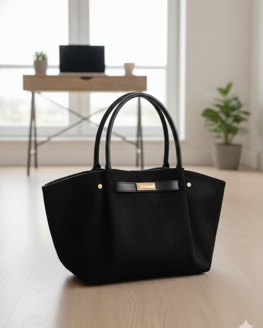 Sac à main en faux daim 