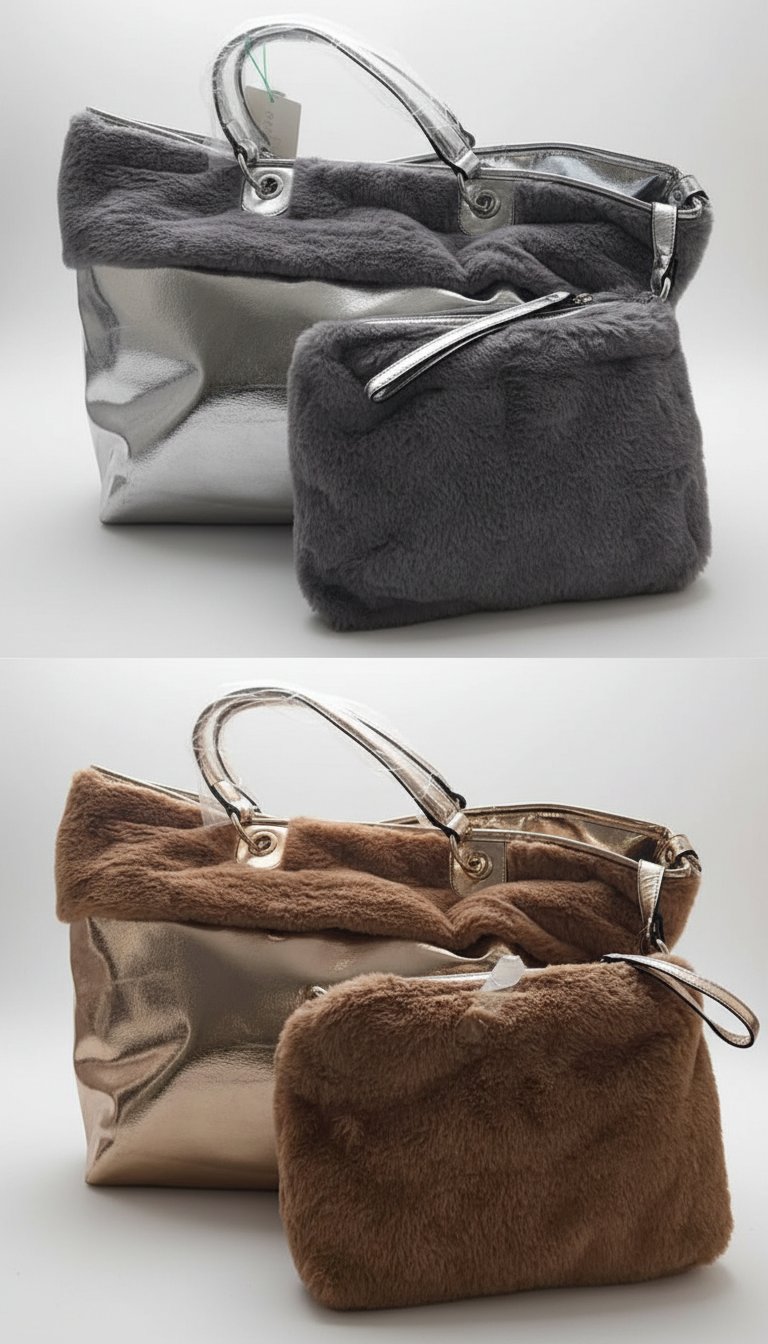Sac Cabas PFEFFINGER avec Pochette – Neuf & Importé