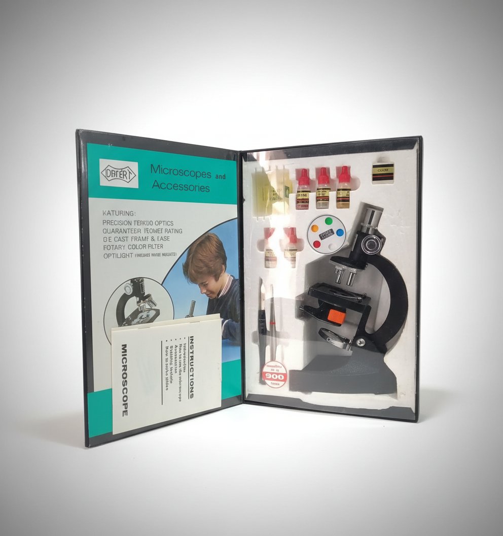 Microscope Éducatif 900x - État Neuf 🔬