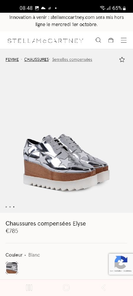 Chaussure stella McCartney authentique 
