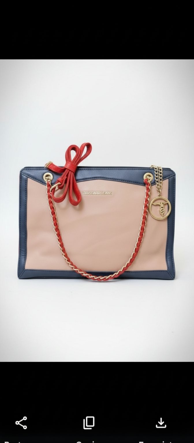 Sac trussardi jeans authentique 