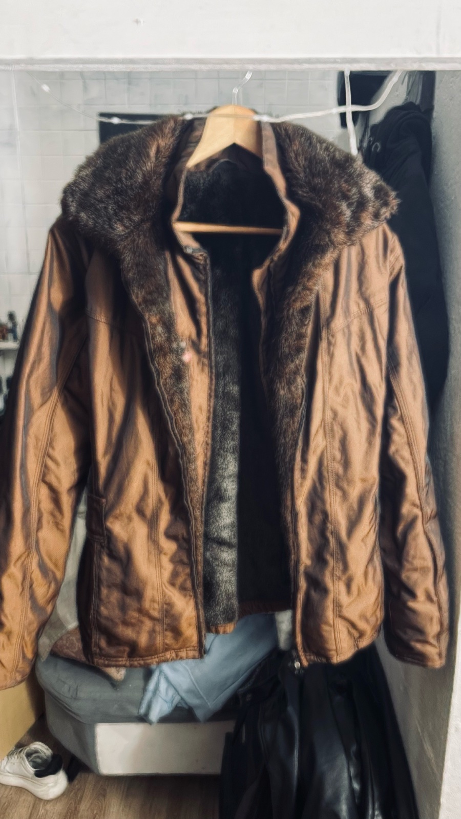 Veste marron homme