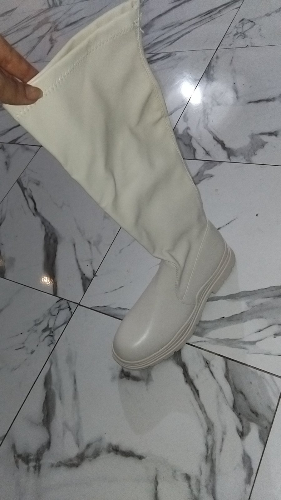 Bottes beige