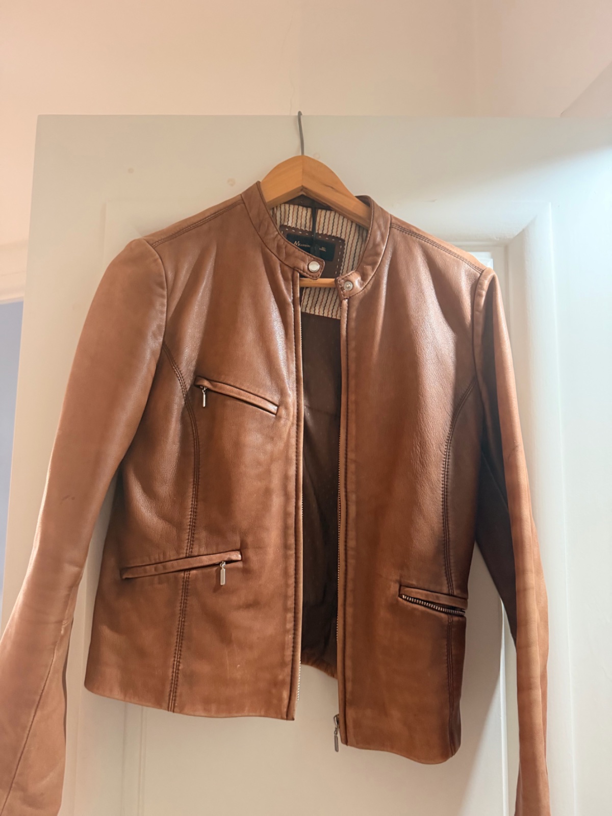 Veste en cuir