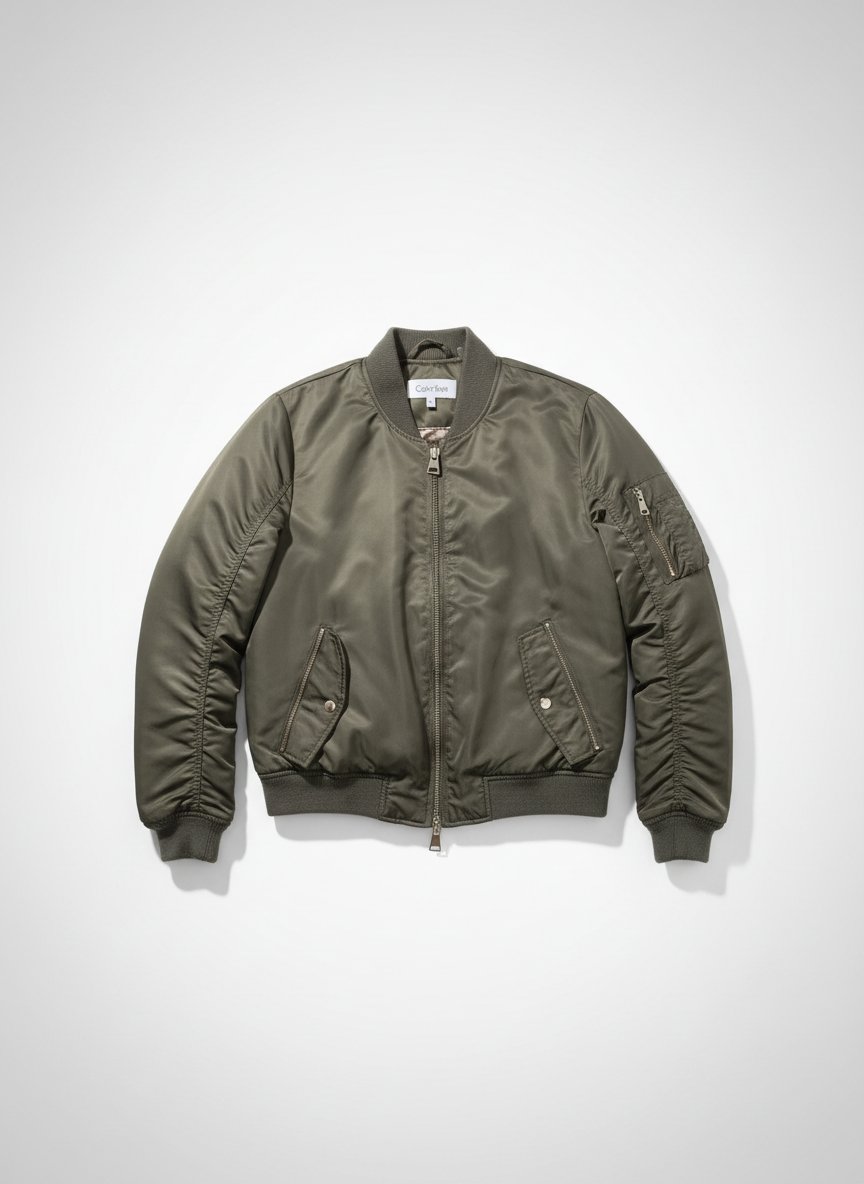 Calvin Klein olive green  bomber jacket women