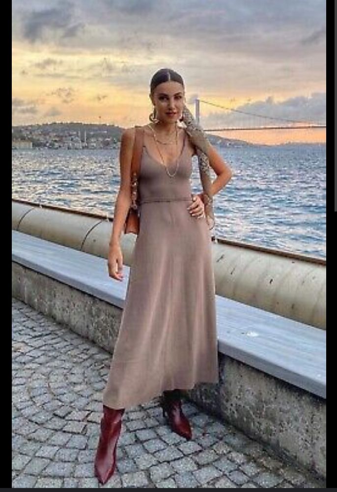 Robe en maille 