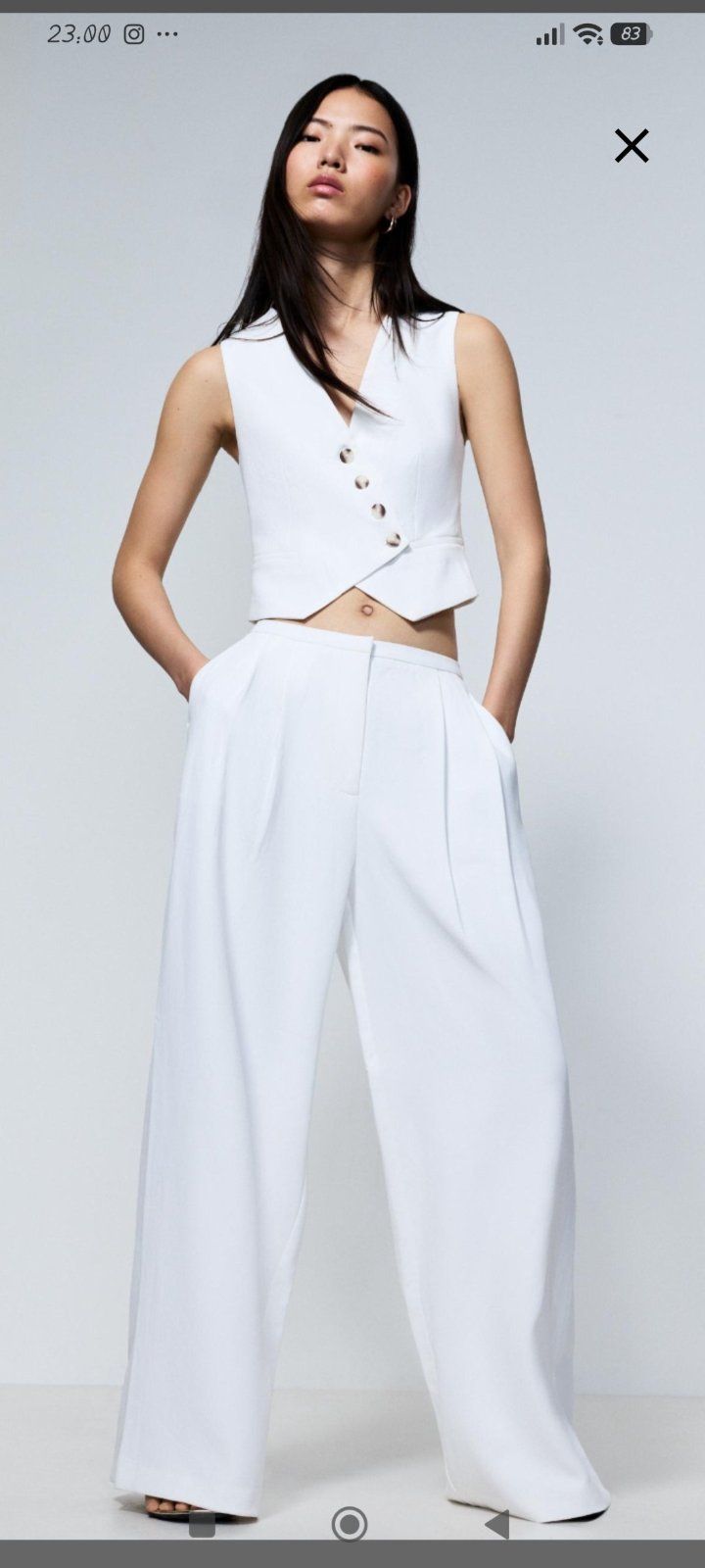 Pantalon blanc 