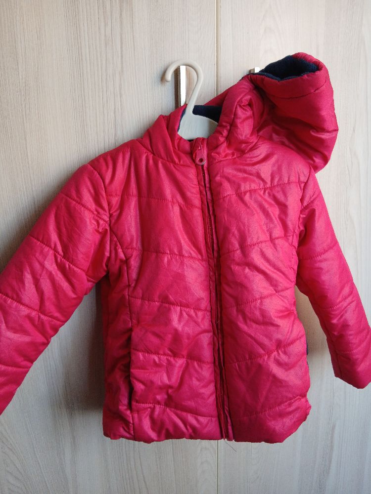 Manteau rose fushia
