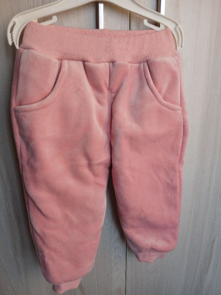Pantalon polaire Rose