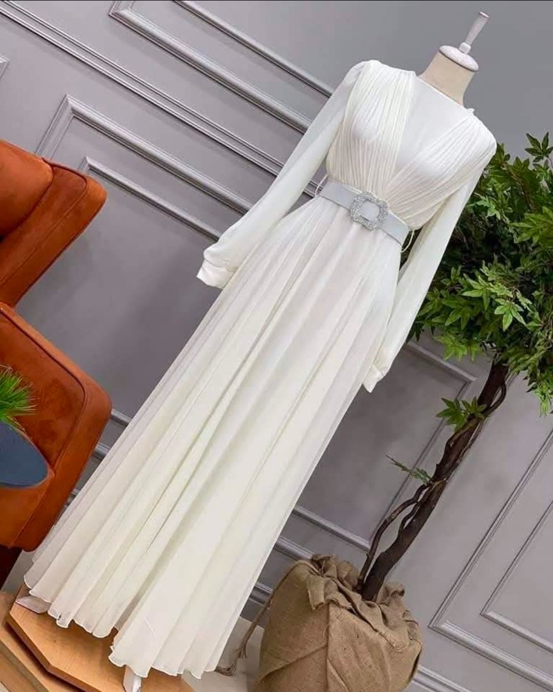 Robe Blanche soirée 