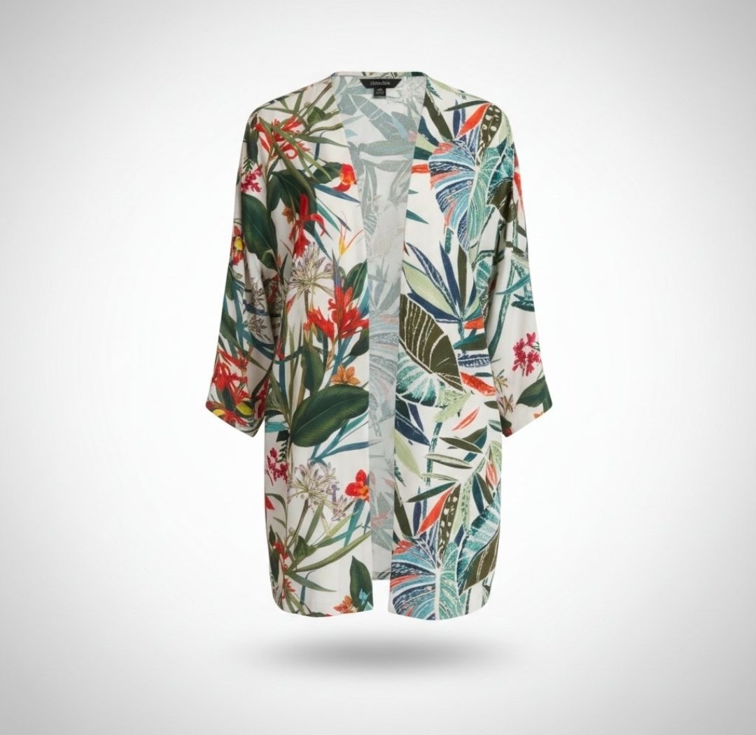 Blazer fleurie 