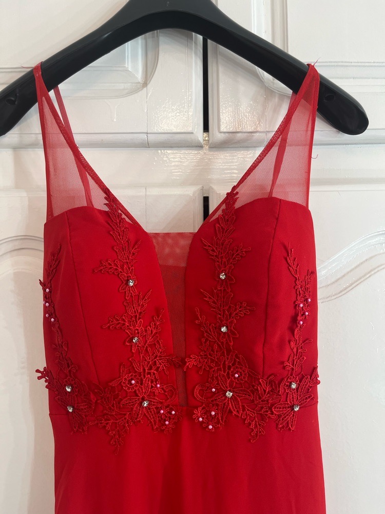 Robe soirée rouge