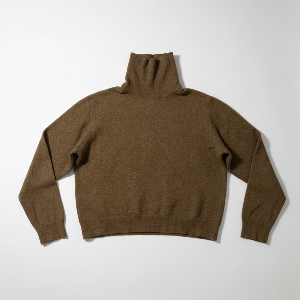 Pull avec col montant