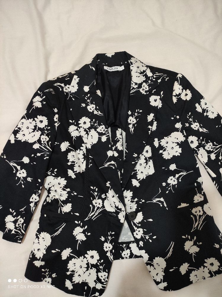 Veste imprimée fleurie