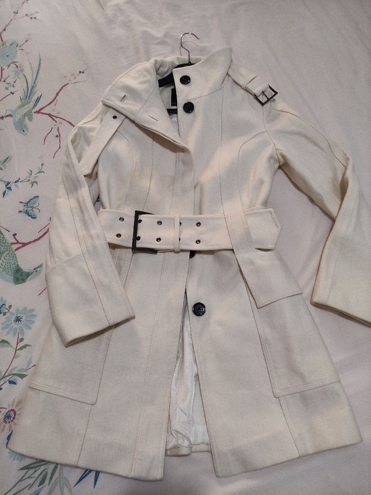 Manteau blanc sale