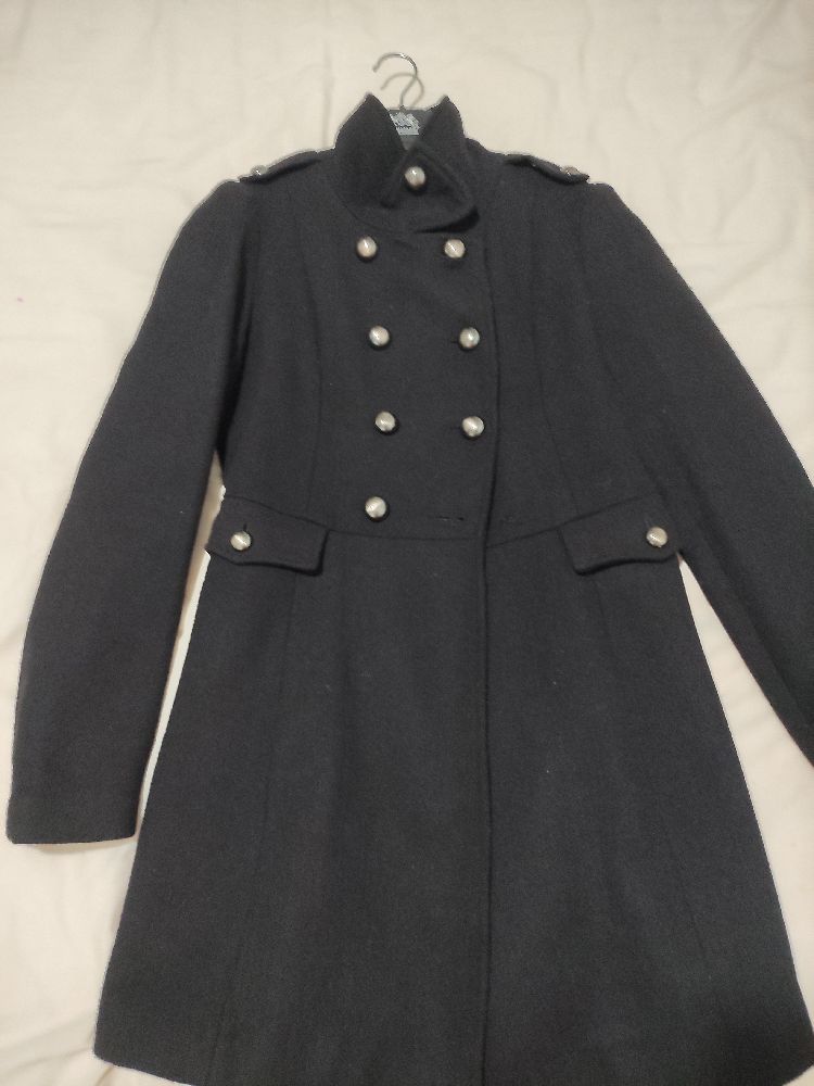 Manteau noir femme