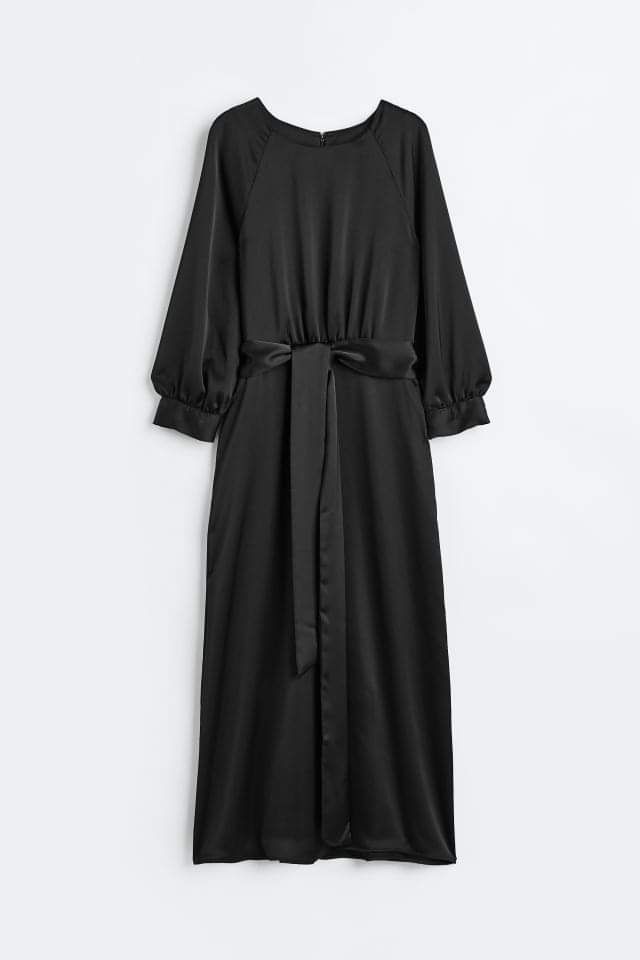 Robe noire longue 