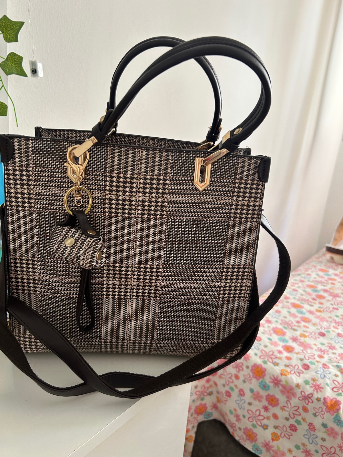 Sac a main avec bondouliére 