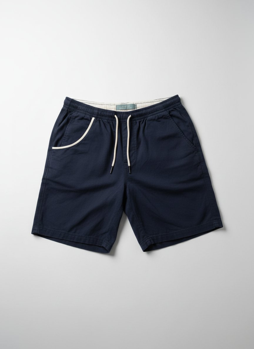 ✨ Short Zara Homme Bleu Marine – Élégant & Confortable ✨