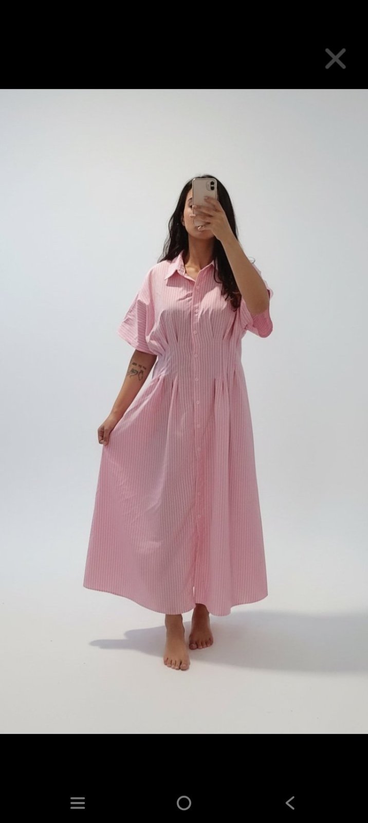 Robe chemise 