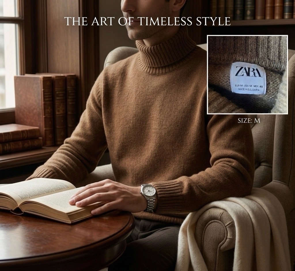 ZARA Premium Knitwear - Timeless Caramel
