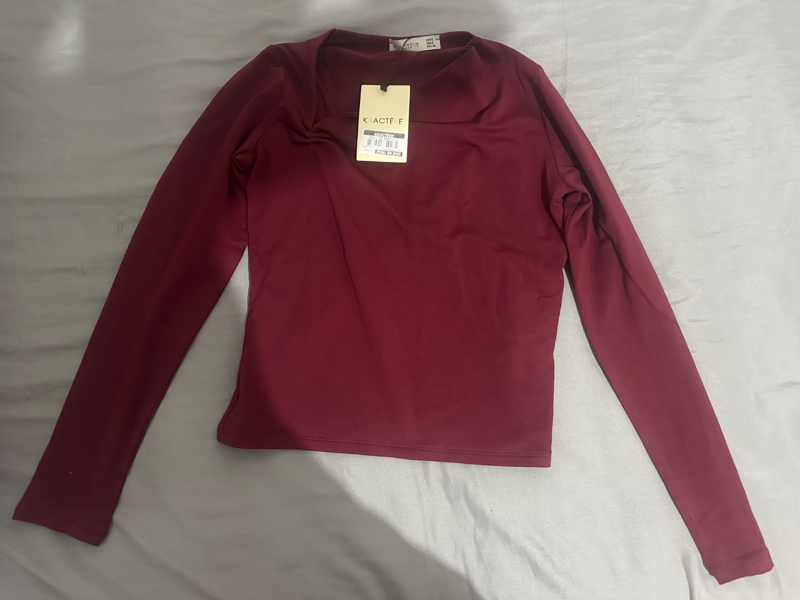 Pull burgundy