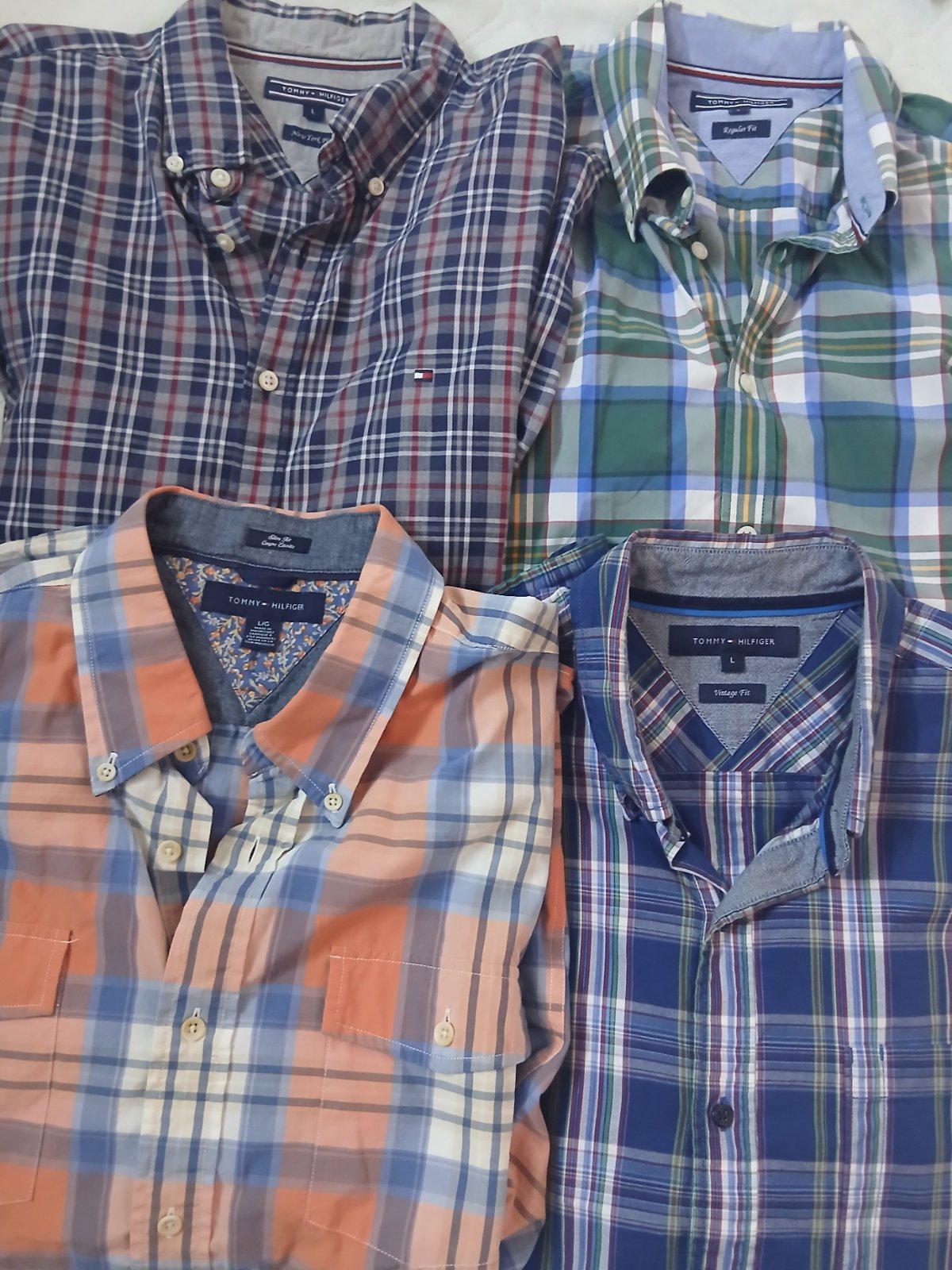 4 chemise Tommy 