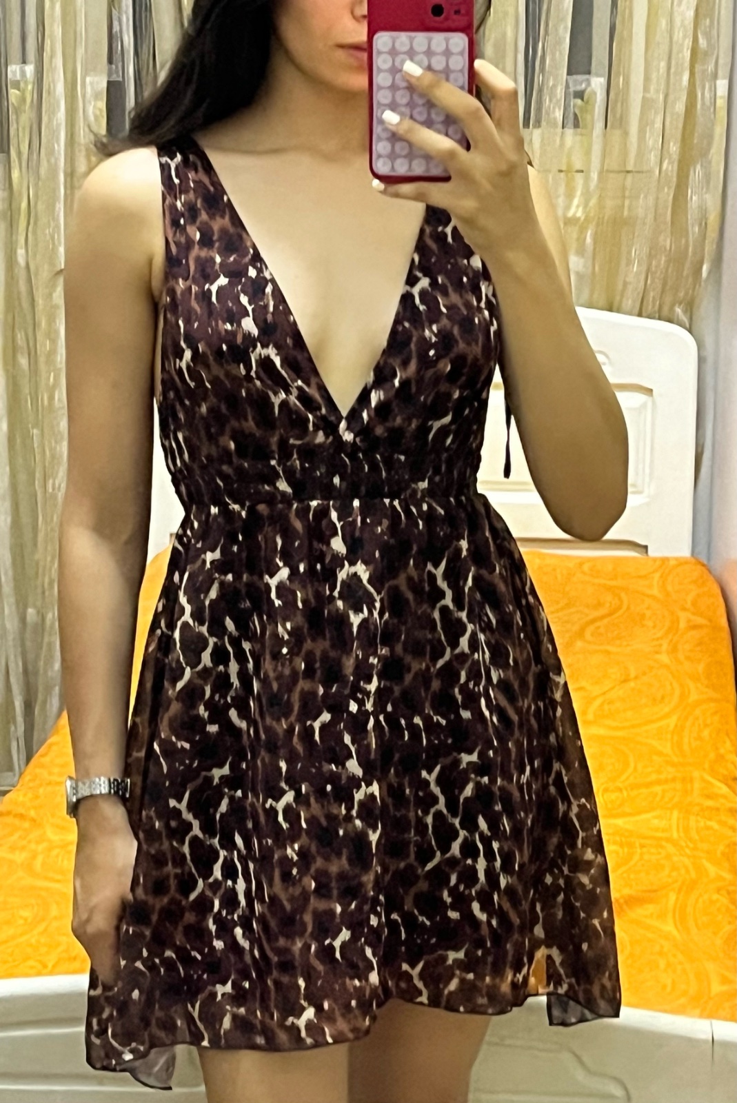 Robe tigreé