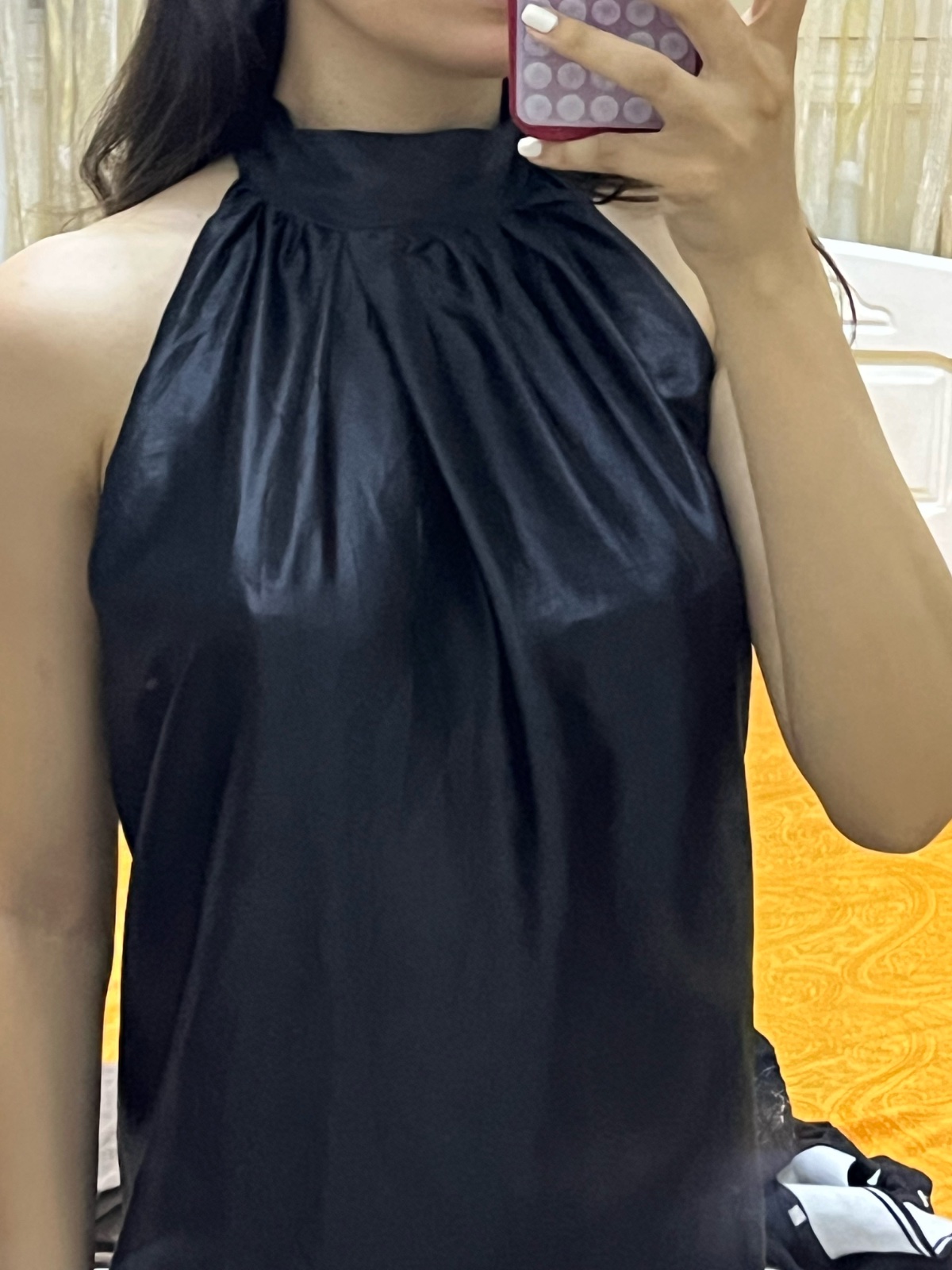 Robe soirée satiné