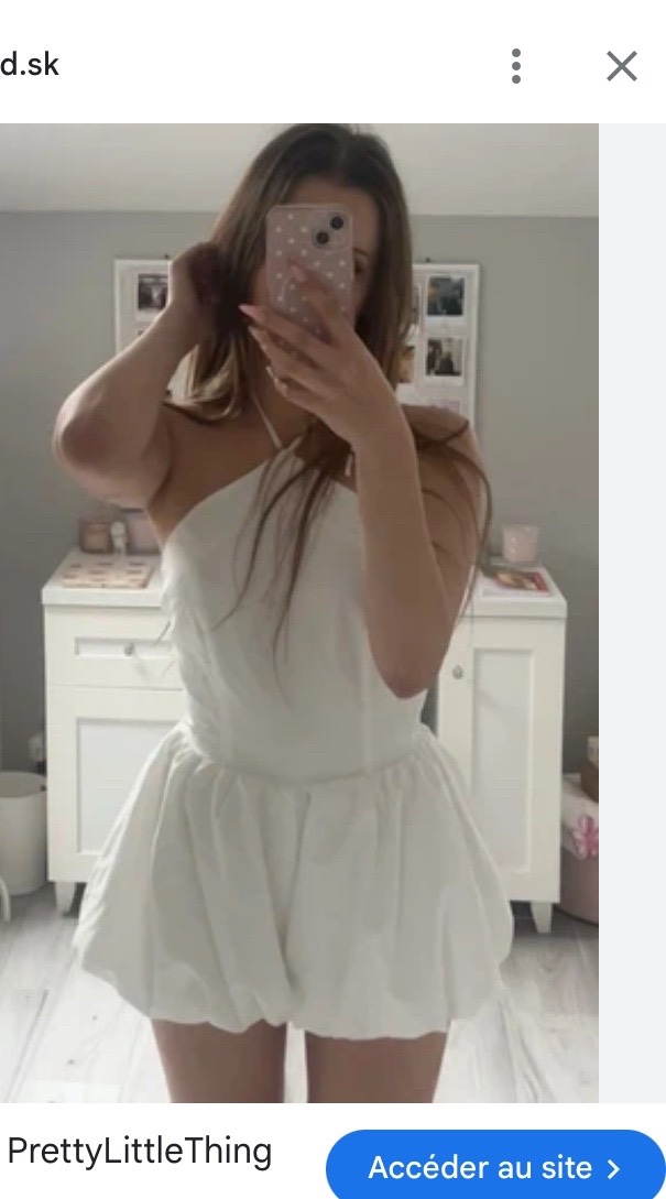 Robe pretty little thing jamais portee 