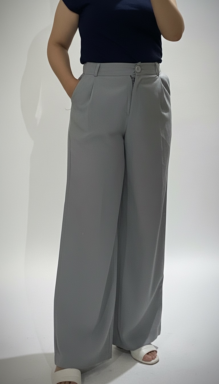 Pantalon large 