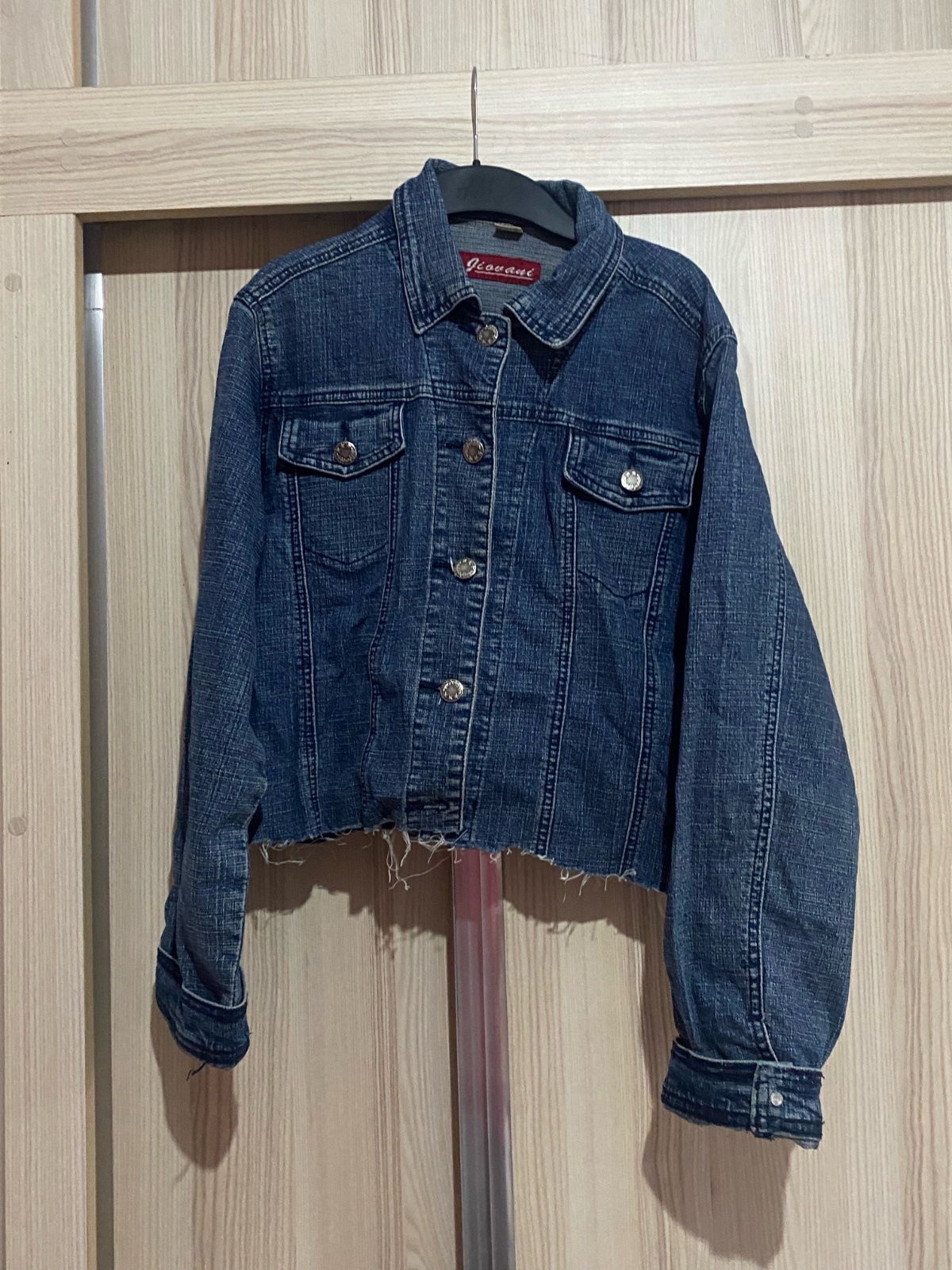 Veste jean courte 