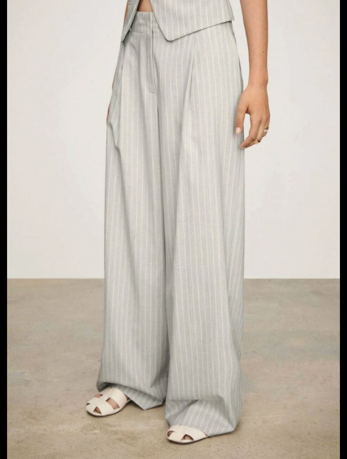 Wide leg bershka m l avec etiquette