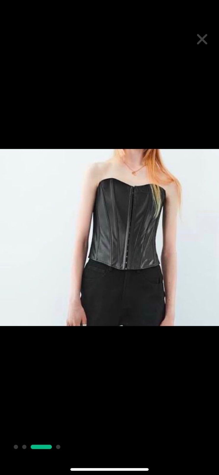 Corset zara 
