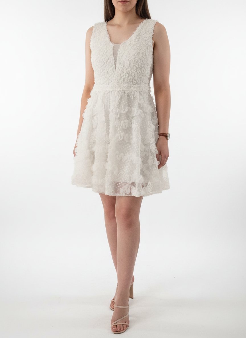 Robe soirée couleur champagne 