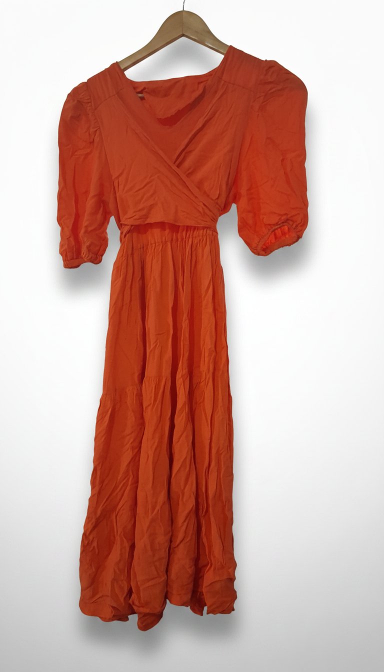 Robe orange 