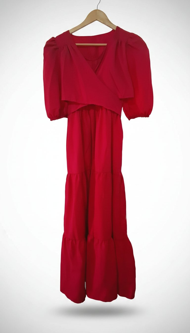 Robe rose fouchia